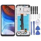 TFT LCD Screen for Motorola Moto E7 Power PAMH0001IN PAMH0010IN PAMH0019IN Digitizer Full Assembly with Frame (Black) - 1