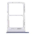 SIM Card Tray + SIM Card Tray / NMicro Card Tray for Honor X10 Max 5G (Silver) - 1