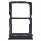 SIM Card Tray + NM Card Tray for Huawei Enjoy 20 Pro (Black) - 1