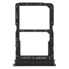 SIM Card Tray + NM Card Tray for Huawei P Smart S (Black) - 1