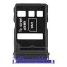 SIM Card Tray + SIM Card Tray for Huawei Nova 7 5G (Purple) - 1
