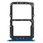 SIM Card Tray + NM Card Tray for Huawei Nova 5 Pro (Blue) - 1