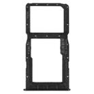 SIM Card Tray + SIM Card Tray / Micro SD Card Tray for Huawei Nova 4e(Black) - 1