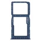 SIM Card Tray + SIM Card Tray / Micro SD Card Tray for Huawei Nova 4e(Blue) - 1