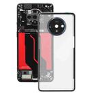 For OnePlus 7T Battery Back Cover With Camera Lens (Transparent) - 1