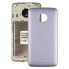 Battery Back Cover for Motorola Moto E4 Plus XT1770 XT1773(Grey) - 1