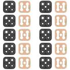 For Huawei Nova 8 SE  10pcs Back Camera Lens (Black) - 1