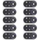 For Huawei Nova 8 Pro 5G  10pcs Camera Lens Cover (Black) - 1