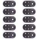 For Huawei Nova 8 Pro 5G  10pcs Camera Lens Cover (Purple) - 1
