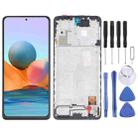Original OLED LCD Screen and Digitizer Full Assembly With Frame for Xiaomi Redmi Note 10 Pro 4G / Redmi Note 10 Pro (India) / Redmi Note 10 Pro Max (4G) M2101K6G M2101K6R M2101K6P M2101K6I - 1