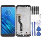 TFT LCD Screen for Motorola Moto E6 / Moto E XT2005-3 XT2005-1 XT2005DL Digitizer Full Assembly with Frame(Black) - 1