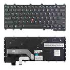 US Version Keyboard With Back Light for Lenovo Thinkpad Yoga 260 / Yoga 370 / X380(Black) - 1