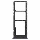 For infinix Hot 9 Play X680 C680B X680C SIM Card Tray + SIM Card Tray + Micro SD Card Tray (Black) - 1