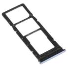 For infinix Note 8 X692 SIM Card Tray + SIM Card Tray + Micro SD Card Tray (Grey) - 3
