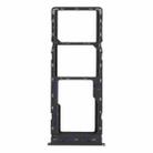 For infinix S5 X652 SIM Card Tray + SIM Card Tray + Micro SD Card Tray (Black) - 1