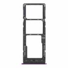 For infinix S4 X626 X626B X610B X626B LTE SIM Card Tray + SIM Card Tray + Micro SD Card Tray (Purple) - 1