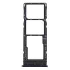 For Tecno Spark 5 Air KD6a SIM Card Tray + SIM Card Tray + Micro SD Card Tray (Black) - 1