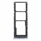 For Infinix Hot 10s / Hot 10T X689B X689 X689C SIM Card Tray + SIM Card Tray + Micro SD Card Tray (Silver) - 1