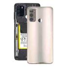 Battery Back Cover for Motorola Moto G60 / Moto G40 Fusion PANB0001IN PANB0013IN PANB0015IN PANV0001IN PANV0005IN PANV0009IN(Silver) - 1