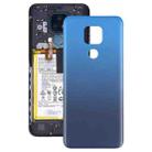 Battery Back Cover for Motorola Moto G Play (2021) (Blue) - 1