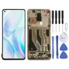 For OnePlus 8 IN2013 2017 2010 Digitizer Full Assembly With Frame Original LCD Screen (Silver) - 1