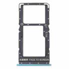 SIM Card Tray + SIM Card Tray / Micro SD Card Tray for Xiaomi Redmi Note 10 5G / Poco M3 Pro 5G / Redmi Note 10T 5G M2103K19G M2103K19C M2103K19PG M2103K19PI(Green) - 1