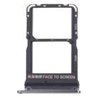 SIM Card Tray + SIM Card Tray for Xiaomi Mi 10S (Black) - 1