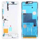 Front Housing LCD Frame Bezel Plate for Xiaomi Mi Note 10 Lite M2002F4LG, M1910F4G (White) - 1