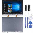 OEM LCD Screen for Lenovo YOGA Book YB1-X91 YB1-X91L YB1-X91F Digitizer Full Assembly with Frame(Grey) - 1