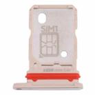 For vivo X60 Pro+ V2056A SIM Card Tray + SIM Card Tray (Gold) - 1