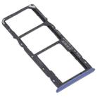 For OPPO Realme Narzo 20  SIM Card Tray + SIM Card Tray + Micro SD Card Tray (Blue) - 2