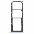 For OPPO A15 CPH2185  SIM Card Tray + SIM Card Tray + Micro SD Card Tray (Blue) - 1