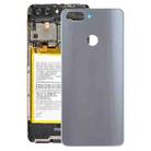 Glass Battery Back Cover for ZTE Blade V9(Silver) - 1