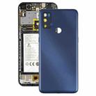 For Alcatel 1S (2021) 6025 Battery Back Cover  (Blue) - 1