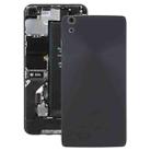 For Alcatel One Touch Idol 4 OT6055 6055K 6055Y 6055B 6055 Glass Battery Back Cover  (Black) - 1