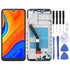 OEM LCD Screen for Huawei Y6s Digitizer Full Assembly With Frame(2019)(Black) - 1