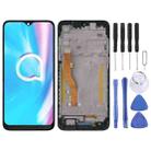 LCD Screen and Digitizer Full Assembly With Frame for Alcatel 1SE 2020 OT5030 5030 5030D 5030F(Black) - 1