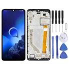 LCD Screen and Digitizer Full Assembly With Frame for Alcatel 3X 2019 5048Y 5048U 5048 OT5048Y OT5048(Black) - 1