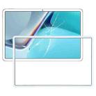 For Huawei MatePad 11 2021 DBY-W09 DBY-AL00  Front Screen Outer Glass Lens (White) - 1