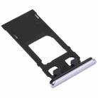SIM Card Tray + Micro SD Card Tray for Sony Xperia 1 / Xperia XZ4 (Grey) - 3