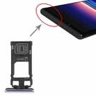 SIM Card Tray + Micro SD Card Tray for Sony Xperia 1 / Xperia XZ4 (Grey) - 4