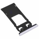SIM Card Tray + Micro SD Card Tray for Sony Xperia 1 / Xperia XZ4 (Silver) - 3
