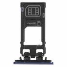 SIM Card Tray + Micro SD Card Tray for Sony Xperia 5 (Blue) - 1