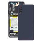 Battery Back Cover for Sony Xperia 10 III(Black) - 1