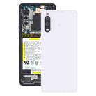 Battery Back Cover for Sony Xperia 10 III(White) - 1