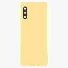 For Sony Xperia 10 III Battery Back Cover(Yellow) - 2