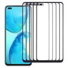 For Infinix Note 8 X692 5pcs Front Screen Outer Glass Lens - 1