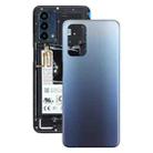 For OnePlus Nord N200 5G Battery Back Cover (Grey) - 1