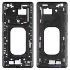 Middle Frame Bezel Plate for Sony Xperia XZ3(Black) - 1