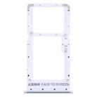 SIM Card Tray + SIM Card Tray / Micro SD Card Tray for Xiaomi Poco X3 GT 21061110AG (White) - 1